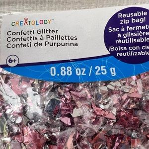 Creatology Confetti Glitter and Preserved Flowers